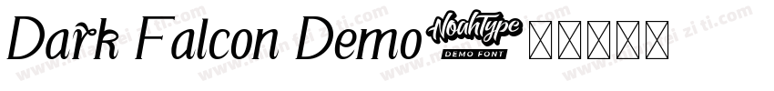 Dark Falcon Demo字体转换
